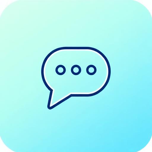 Chat bubble icon